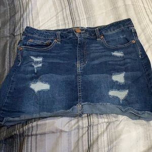Jean skirt